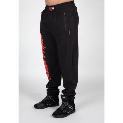 Augustine Stara szkoła Spodnie - Czarny/Czerwony. Czarne buty sportowe męskie GORILLA WEAR, bez zapięcia, na fitness i siłownię. Za 234.00 zł.