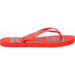 Calvin Klein Jeans - Japonki. Różowe klapki damskie Calvin Klein Jeans, z jeansu. W wyprzedaży za 99.90 zł.