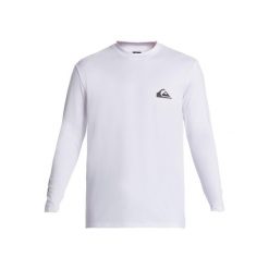 Koszulka surfingowa z długim rękawem UPF 50 dla Mężczyzn EVERYDAY SURF Biały. Białe bluzki z długim rękawem męskie Quiksilver, m, bez wzorów, z elastanu, bez kołnierzyka. Za 179.99 zł.