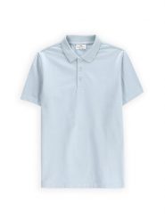 Coccodrillo Polo WC5143601VBB Błękitny Regular Fit. Niebieskie t-shirty dla chłopców COCCODRILLO, bez wzorów, z bawełny, bez ramiączek. Za 49.90 zł.