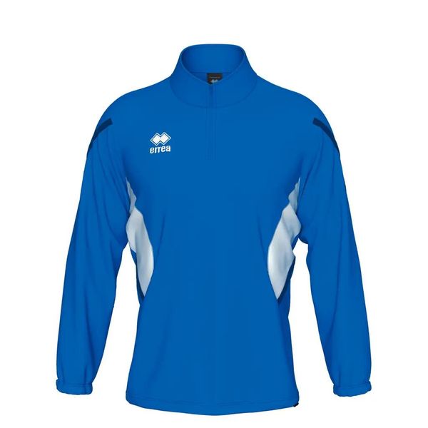 Dziecięca bluza dresowa Errea Charles. Białe bluzy dla chłopców ERREA, bez wzorów, z dresówki, bez ramiączek, bez kaptura. Za 198.00 zł.