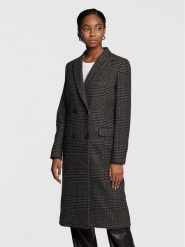 The Kooples Płaszcz wełniany FMAN25005K Szary Regular Fit. Szare płaszcze damskie The Kooples, na zimę, bez wzorów, z syntetyku, bez kaptura. Za 2,969.00 zł.