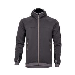 Bluza polarowa trekkingowa męska Milo Heyoo. Szare bluzy męskie Milo, l, bez wzorów, z polaru, bez kaptura, trekkingowe. Za 417.95 zł.