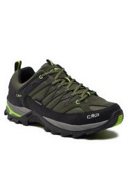 CMP Trekkingi Rigel Low Trekking Wp 3Q54457 Khaki. Brązowe trekkingi męskie CMP, trekkingowe. Za 279.99 zł.