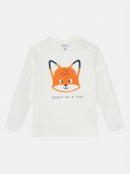 OVS Bluzka 2140024 Biały Regular Fit. Białe t-shirty dla chłopców OVS, bez wzorów, z bawełny, bez ramiączek. Za 29.99 zł.