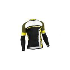 Bluza rowerowa męska FDX Cycling Thermal Long Sleeve Jersey M. Czarne bluzy męskie FDX, z nadrukiem, z jersey. Za 219.90 zł.