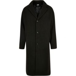 Długi płaszcz Urban Classics GT. Czarne płaszcze męskie Urban Classics, m, bez wzorów, z materiału, klasyczne, długie, bez kaptura. Za 545.25 zł.