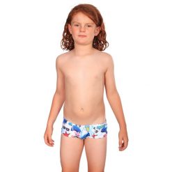 Kąpielówki Mako. Białe kąpielówki dla chłopców MAKO, bez wzorów. Za 246.50 zł.