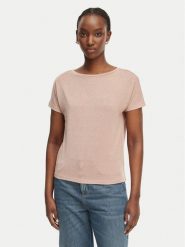 Marella Bluzka Accorta 2615971052 Różowy Regular Fit. Czerwone bluzki damskie Marella, xxl, bez wzorów, z wiskozy, bez kołnierzyka, bez ramiączek. Za 199.99 zł.