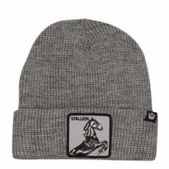 Czapka Beanie Goorin Bros Hoof It Szara. Szare czapki i kapelusze męskie Goorin Bros, bez wzorów. Za 181.89 zł.