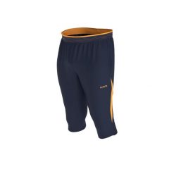 Spodnie piłkarskie Kipsta CLR 3/4. Brązowe spodnie sportowe męskie KIPSTA, l, bez wzorów, z elastanu, na fitness i siłownię. Za 89.99 zł.
