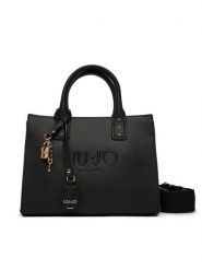 Liu Jo Torebka AA6150 ES029 Czarny. Czarne torebki do ręki damskie Liu Jo, bez wzorów, ze skóry, bez dodatków. Za 639.99 zł.