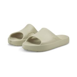 Klapki Shibui Cat PUMA Putty Beige. Brązowe klapki damskie Puma, bez wzorów, z materiału, bez obcasa. Za 212.00 zł.