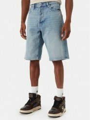 G-Star Raw Szorty jeansowe Deeggie D28474-D788 Niebieski Regular Fit. Niebieskie szorty męskie G-Star Raw, m, bez wzorów, z bawełny, retro. Za 279.99 zł.