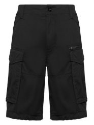 G-Star Raw Szorty materiałowe Rovic Zip D08566-5126-990 Czarny Relaxed Fit. Czarne szorty męskie G-Star, m, bez wzorów, z bawełny, retro. Za 291.99 zł.