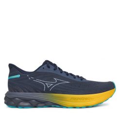 Buty do biegania Mizuno. Czarne buty sportowe męskie Mizuno, bez zapięcia, do biegania, mizuno wave. Za 459.99 zł.