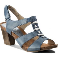 Sandały CAPRICE - 9-28309-20 Denim Waxy Nap 867. Klapki damskie marki Caprice. W wyprzedaży za 179.00 zł.