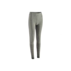 Legginsy 500 Gym. Szare legginsy sportowe damskie DOMYOS. Za 39.99 zł.