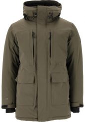 Parka z kapturem Whistler Bluff 10000. Czarne parki męskie Whistler, m, bez wzorów, z materiału, z kapturem. Za 596.00 zł.