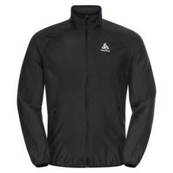 Veste Odlo Essential Light. Czarne kurtki sportowe męskie Odlo, s, bez wzorów, do biegania. Za 399.99 zł.