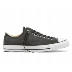 Buty na co dzień damskie CONVERSE trampki. Czarne obuwie sportowe damskie Converse, bez wzorów, bez zapięcia. Za 279.00 zł.