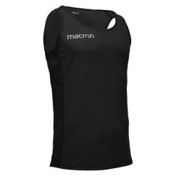 Tank top Macron Mitch. Czarne t-shirty męskie Macron, l, bez wzorów, z tkaniny, bez kołnierzyka. Za 195.00 zł.