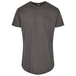 Męska Długa Koszulka W Kształcie Litery T. Szare koszulki sportowe męskie Urban Classics, m, bez wzorów, bez kołnierzyka, bez ramiączek, trekkingowe. Za 58.99 zł.