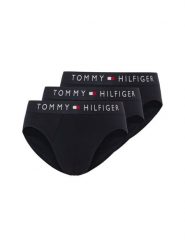 Tommy Hilfiger Slipy w 3-paku Mężczyźni Bawełna niebieski, S. Niebieskie slipki męskie Tommy Hilfiger, m, bez wzorów, z bawełny. Za 189.95 zł.
