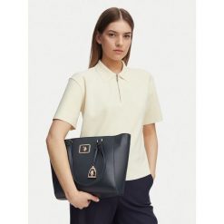 Torebka U.S. Polo Assn. Niebieskie torebki do ręki damskie U.S. Polo Assn., bez wzorów, bez dodatków. Za 144.99 zł.