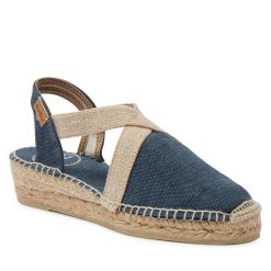 Espadryle Toni Pons. Niebieskie klapki damskie Toni Pons, bez wzorów, bez obcasa, bez zapięcia. Za 209.99 zł.