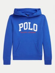 Polo Ralph Lauren Bluza 323958162 Niebieski Regular Fit. Niebieskie bluzy dla chłopców Polo Ralph Lauren, bez wzorów, z bawełny, bez ramiączek, bez kaptura. Za 299.99 zł.