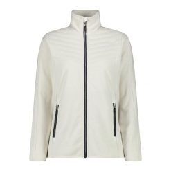 Bluza damska turystyczna CMP 34H2846. Białe bluzy damskie CMP, xl, bez wzorów, z polaru, bez kaptura. Za 283.00 zł.