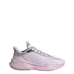 AlphaEdge + Shoes. Czerwone obuwie sportowe damskie Adidas, bez wzorów, z materiału. Za 294.99 zł.