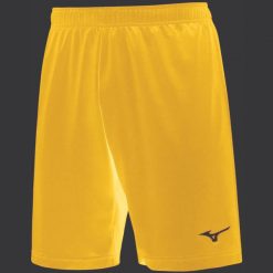 Szorty Mizuno Trad Shukyu. Niebieskie krótkie spodenki sportowe męskie Mizuno, m, bez wzorów, na fitness i siłownię. Za 117.50 zł.