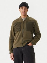 G-Star Raw Bluza D28824-E553 Zielony Regular Fit. Zielone bluzy męskie G-Star Raw, m, bez wzorów, z bawełny, bez kaptura. Za 499.99 zł.