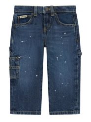 Guess Jeansy N6YAB3 D2273 Granatowy Regular Fit. Niebieskie jeansy dla chłopców Guess, z bawełny. Za 324.99 zł.