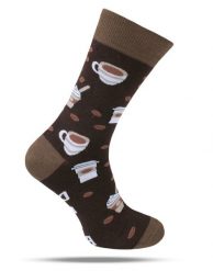 Tematyczne Skarpetki Bawełniane - Kawa, Dla Baristy. Skarpety męskie His Story, bez wzorów, z bawełny. Za 34.99 zł.