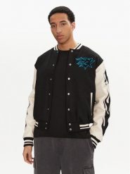 Karl Kani Kurtka bomber Amor Flames 60750019 Czarny Regular Fit. Czarne kurtki męskie Karl Kani, m, bez wzorów, z syntetyku, bez kaptura. Za 359.99 zł.