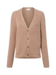 Fynch-Hatton Kardigan damski Kobiety Bawełna brązowy jednolity, L. Brązowe kardigany damskie Fynch-Hatton, l, bez wzorów, z bawełny, eleganckie, długie. Za 449.95 zł.