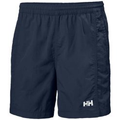 Spodenki kąpielowe Helly Hansen Calshot. Niebieskie krótkie spodenki sportowe męskie Helly Hansen, m, bez wzorów, do pływania. Za 248.50 zł.