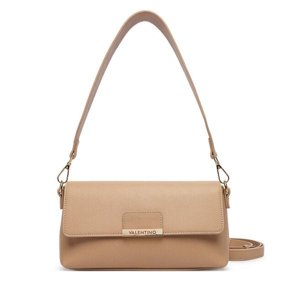 Torebka Valentino. Brązowe listonoszki damskie Valentino, bez wzorów, bez dodatków. Za 466.99 zł.