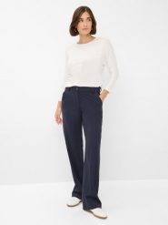 BRAX spodnie materiałowe - Maine Kobiety niebieski, 44. Niebieskie spodnie materiałowe damskie Brax, bez wzorów, z materiału. Za 499.95 zł.