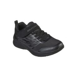 Buty sportowe Sneakersy chłopięce, Microspec Texlor. Czarne buty sportowe chłopięce Skechers, bez wzorów, z gumy, bez zapięcia, trekkingowe, Skechers Sport. Za 149.99 zł.
