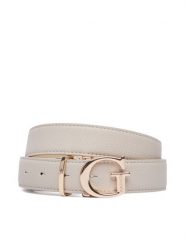 Guess Pasek BW9465 P6330 Beżowy. Brązowe paski damskie Guess, z aplikacjami. Za 234.99 zł.