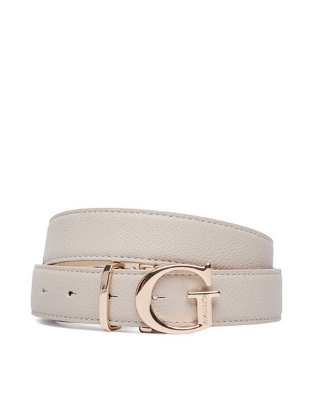 Guess Pasek BW9465 P6330 Beżowy. Brązowe paski damskie Guess, z aplikacjami. Za 234.99 zł.