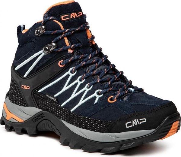 Buty trekkingowe damskie CMP Rigel Mid granatowe r. 38. Trekkingi damskie CMP. Za 396.98 zł.
