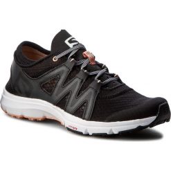 Buty SALOMON - Crossamphibian Swift W 393453 20 V0 Black/Phantom/Peach Nectar. Czarne obuwie sportowe damskie Salomon, z materiału. W wyprzedaży za 249.00 zł.