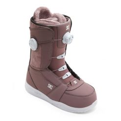Buty snowboardowe damskie DC Lotus. Fioletowe obuwie sportowe damskie DC Shoes, bez wzorów, snowboardowy. Za 1,159.00 zł.