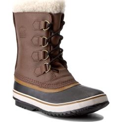 Śniegowce SOREL - 1964 Pac T NM1439 Hickory/Black 228. Brązowe śniegowce i trapery męskie Sorel, z gumy. W wyprzedaży za 429.00 zł.