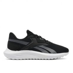 Buty do biegania męskie Reebok Energen Lux. Czarne buty sportowe męskie Reebok, z gumy, bez zapięcia, do biegania. Za 228.85 zł.